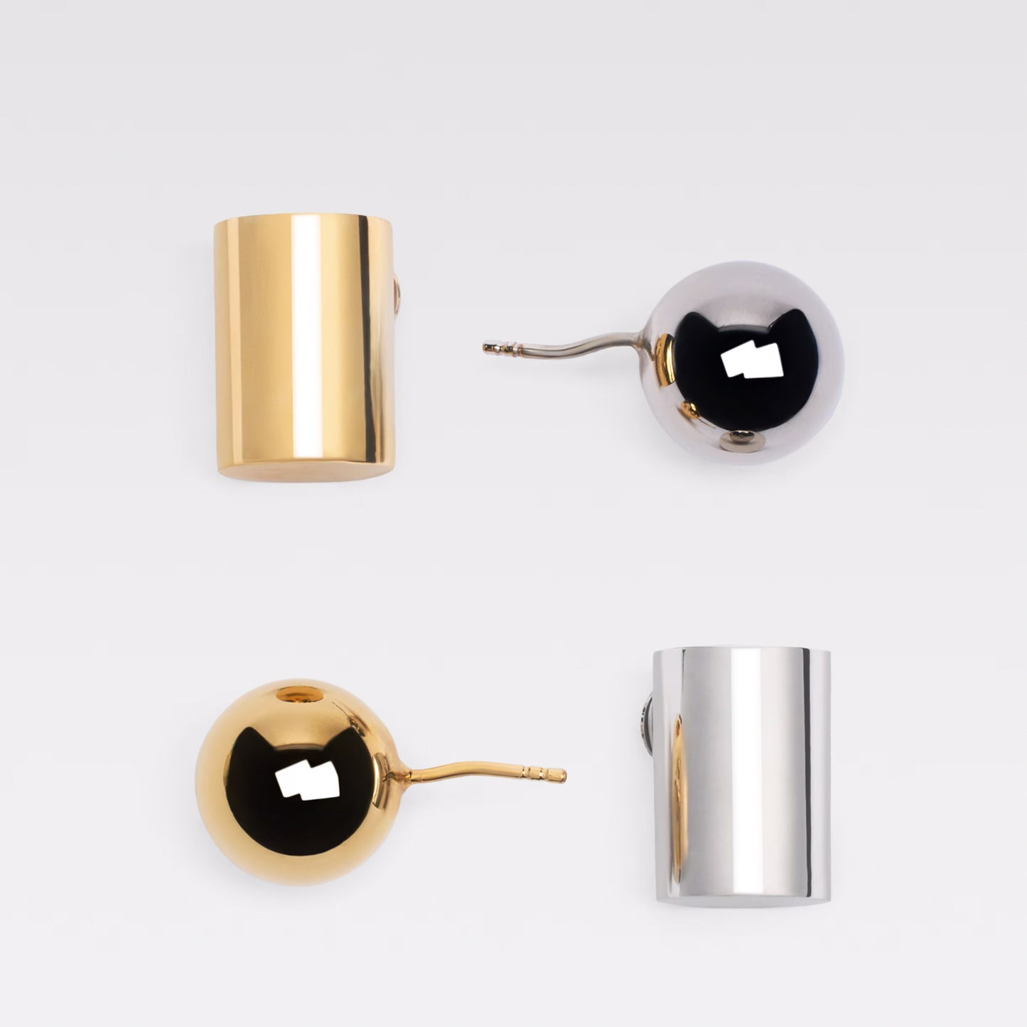 Orecchini Les Boucles Perlina Jacquemus
