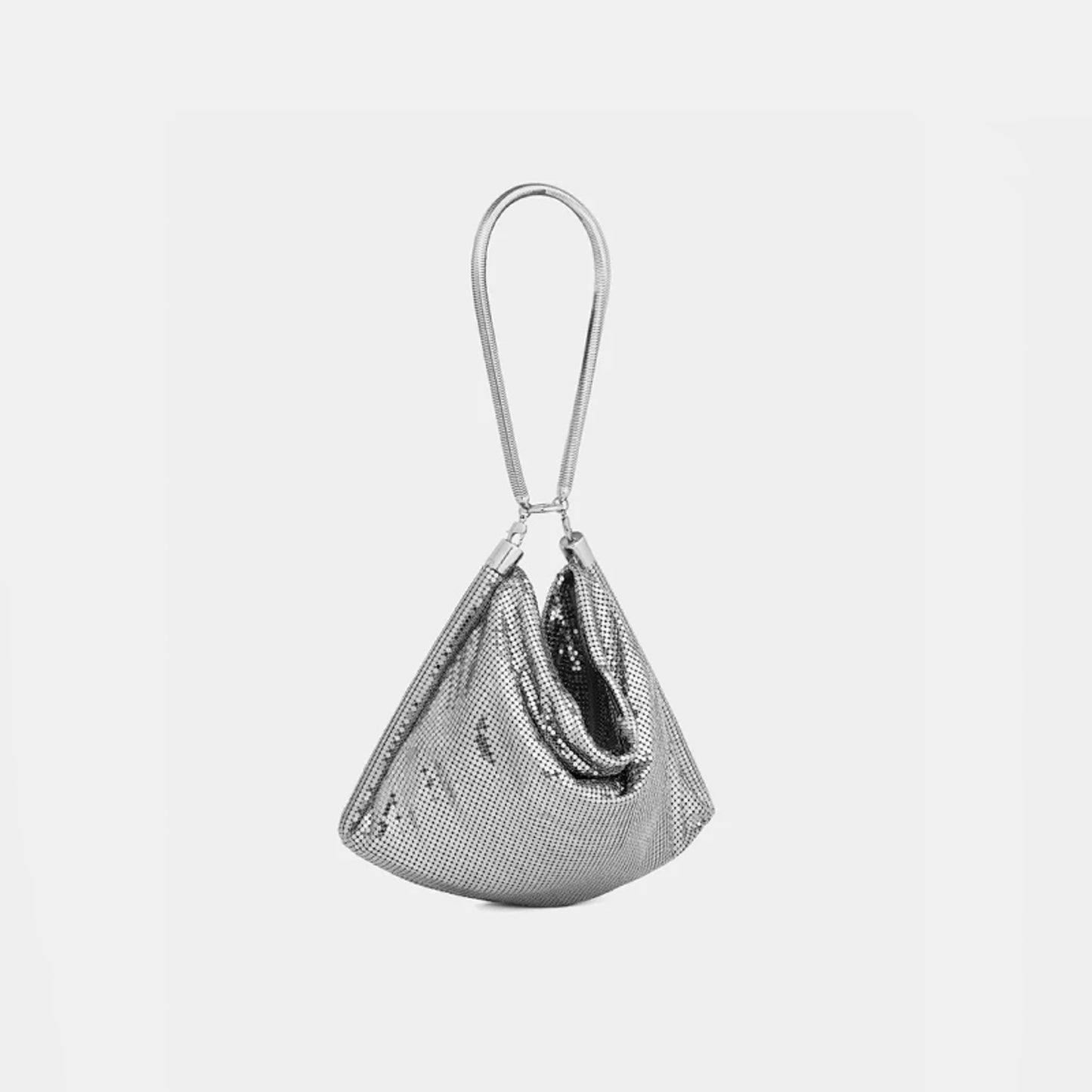 Borsa Silver Chainmail Pocket Rabanne