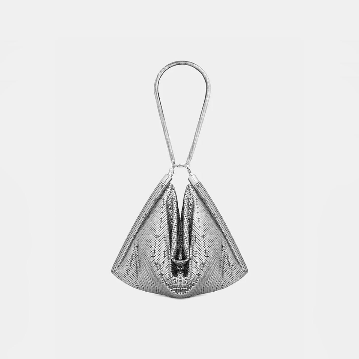 Borsa Silver Chainmail Pocket Rabanne