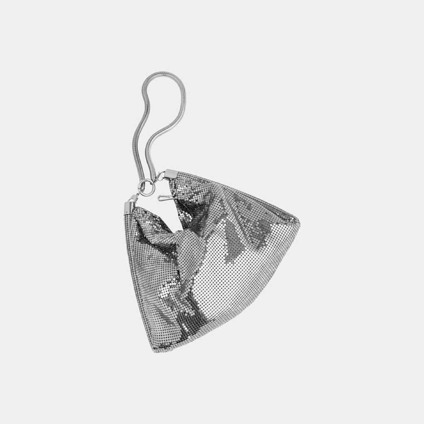 Borsa Silver Chainmail Pocket Rabanne