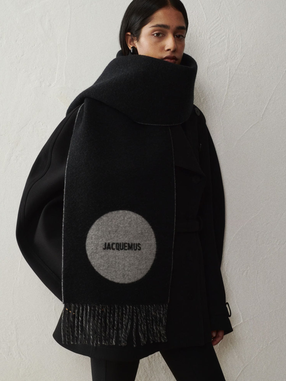 Sciarpa L'Echarpe Rond Carre Jacquemus