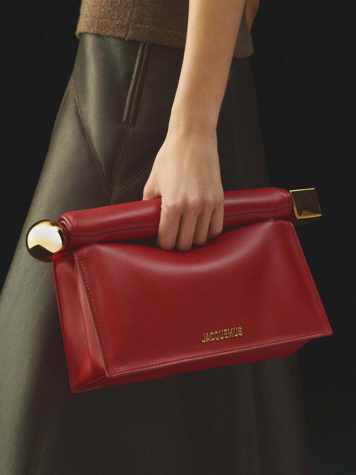 Borsa Le Pochette Rond Carré Jacquemus