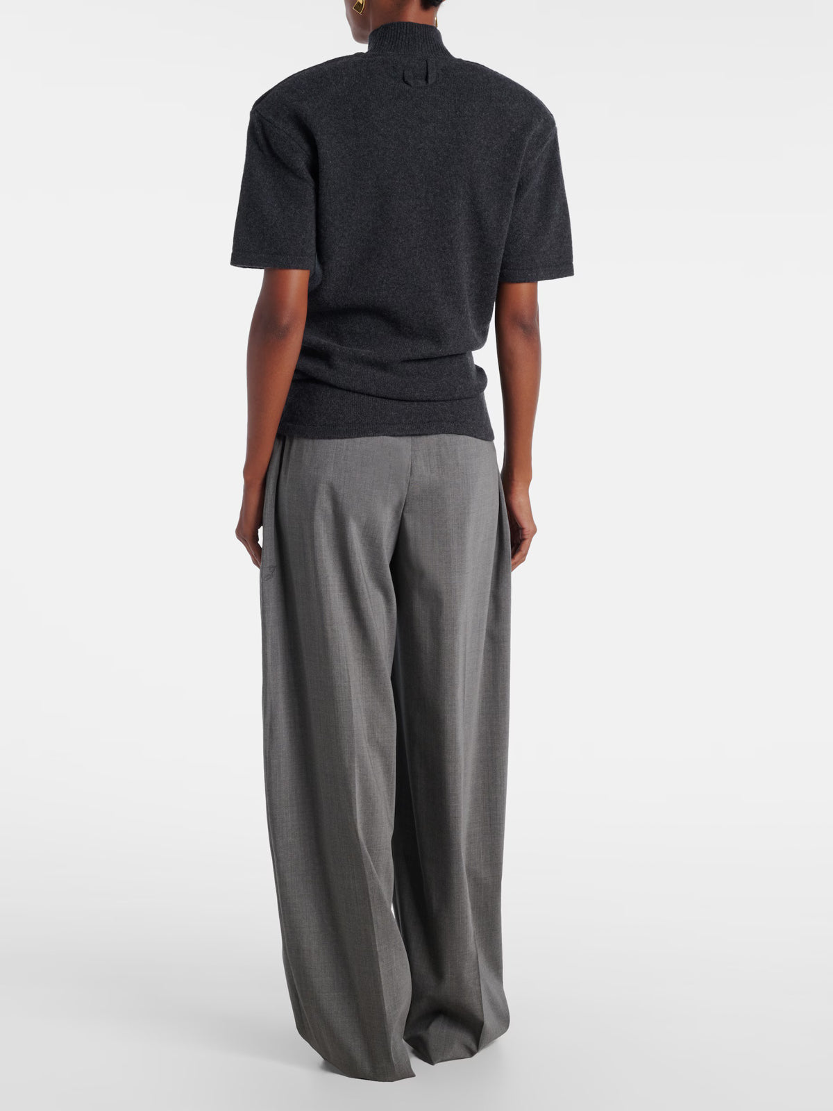 Maglia La Maille Castagna Jacquemus
