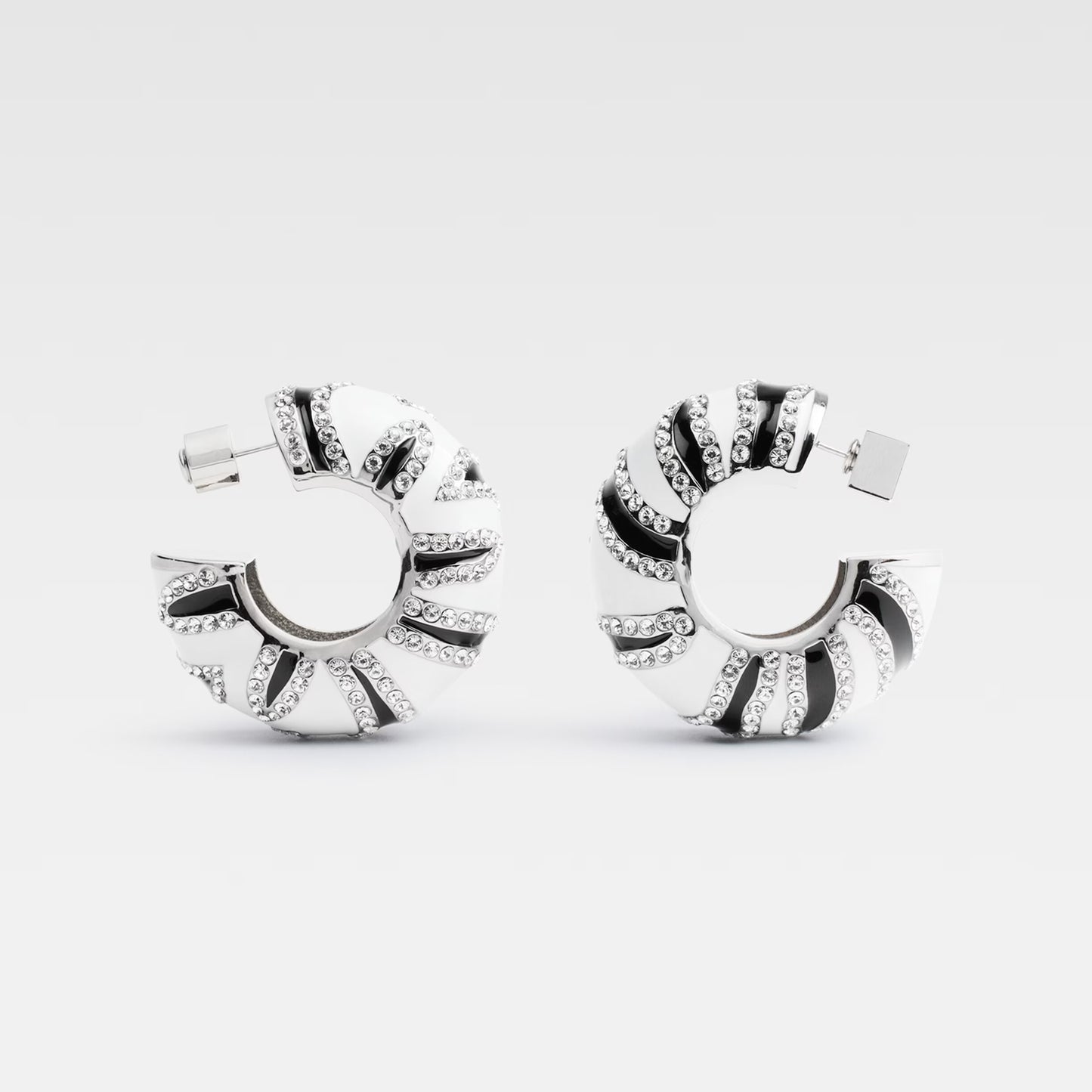 Orecchini Les Boucles Zebra Jacquemus