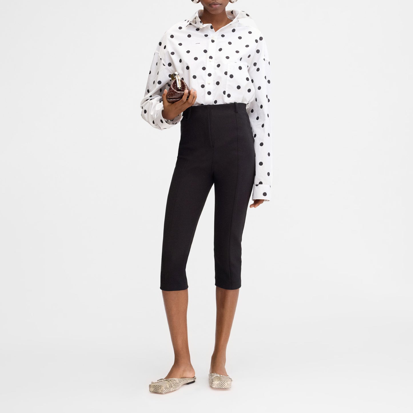 Pantaloni Le Pantalon Capri Jacquemus