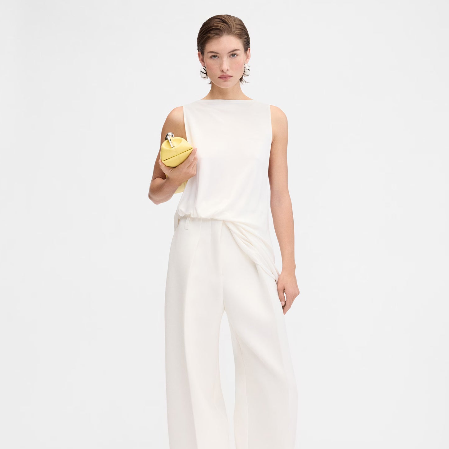 Top Le Haut Peplo Jacquemus
