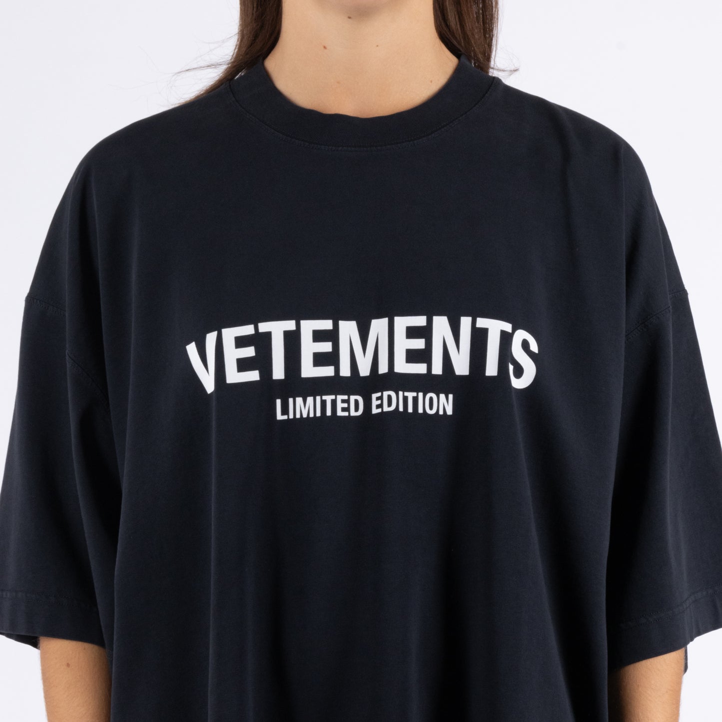 T-Shirt Con Logo Donna Vetements