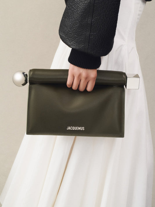 Borsa Pochette Rond Carré Jacquemus