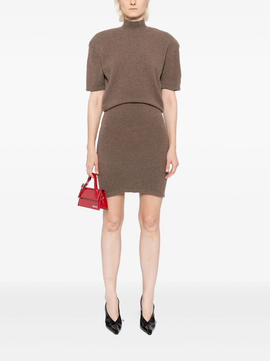 Abito La Robe Maille Castagna Jacquemus