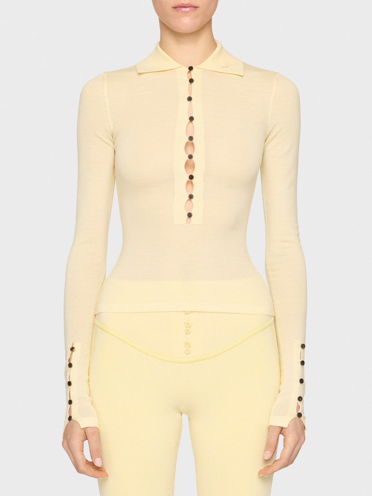 Polo Le Polo Merino Ml Jacquemus