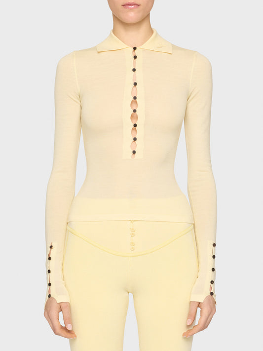Polo Le Polo Merino Ml Jacquemus