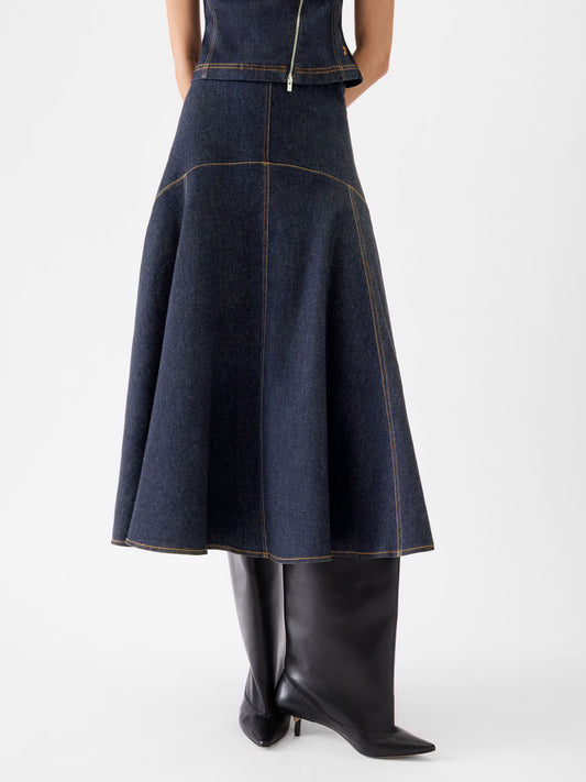 Gonna La Jupe Triangle De-Nimes Jacquemus
