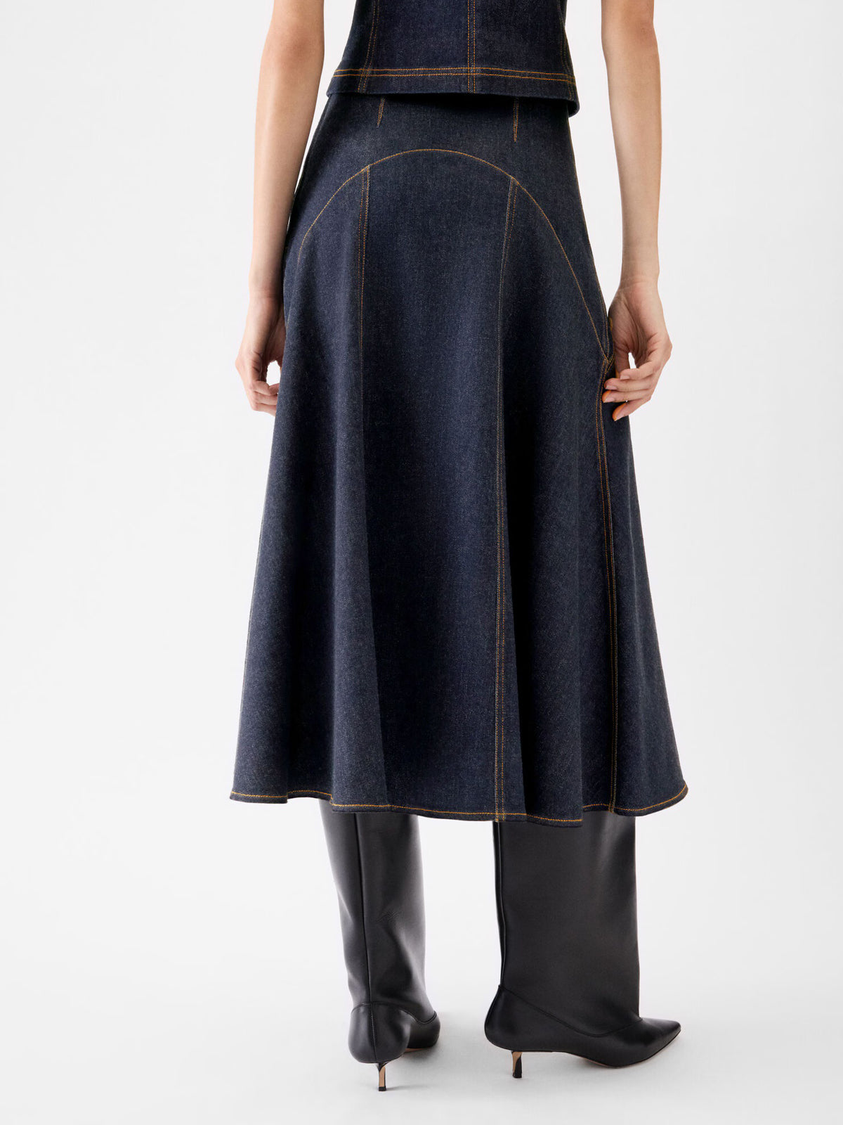 Gonna La Jupe Triangle De-Nimes Jacquemus
