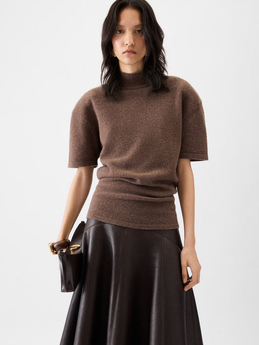 Maglia La Maille Castagna Jacquemus