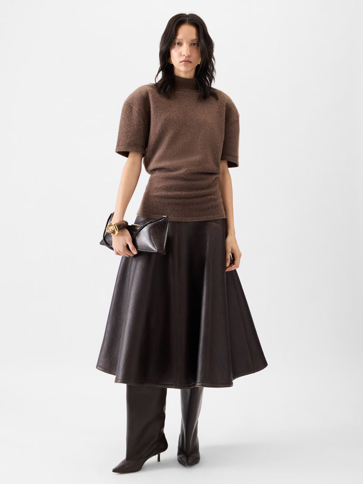 Maglia La Maille Castagna Jacquemus