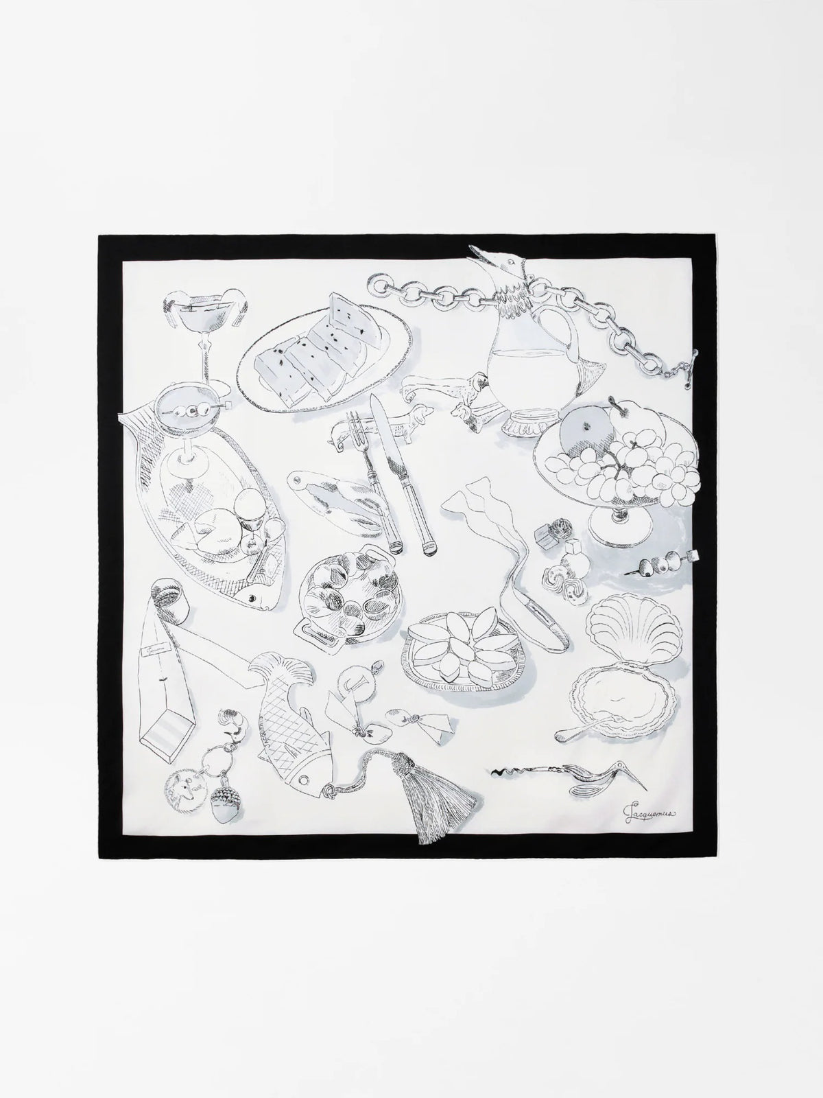 Foulard Le Grand Foulard Cocktail Jacquemus