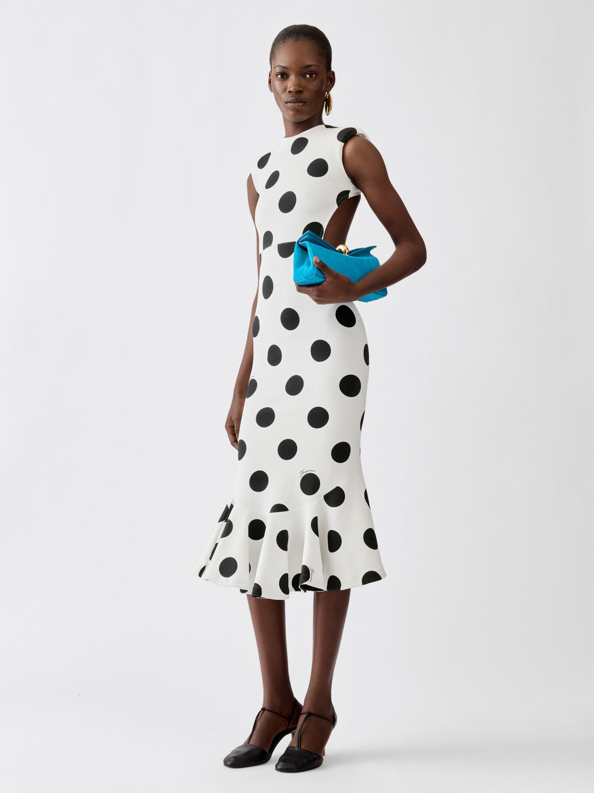 Abito La Robe Palmier Pois Jacquemus