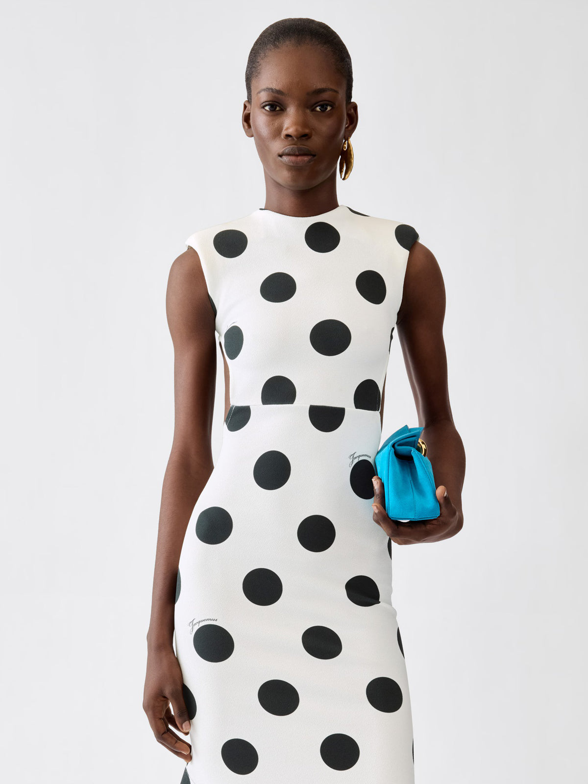 Abito La Robe Palmier Pois Jacquemus