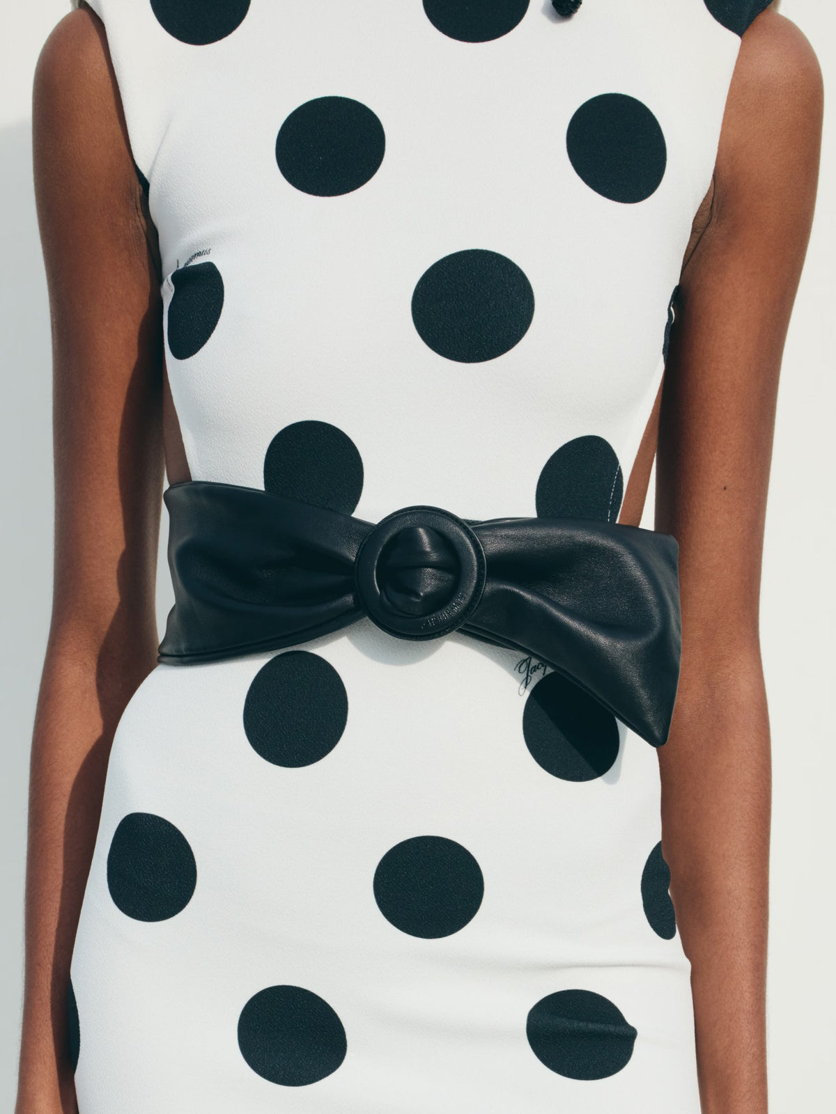 Abito La Robe Palmier Pois Jacquemus