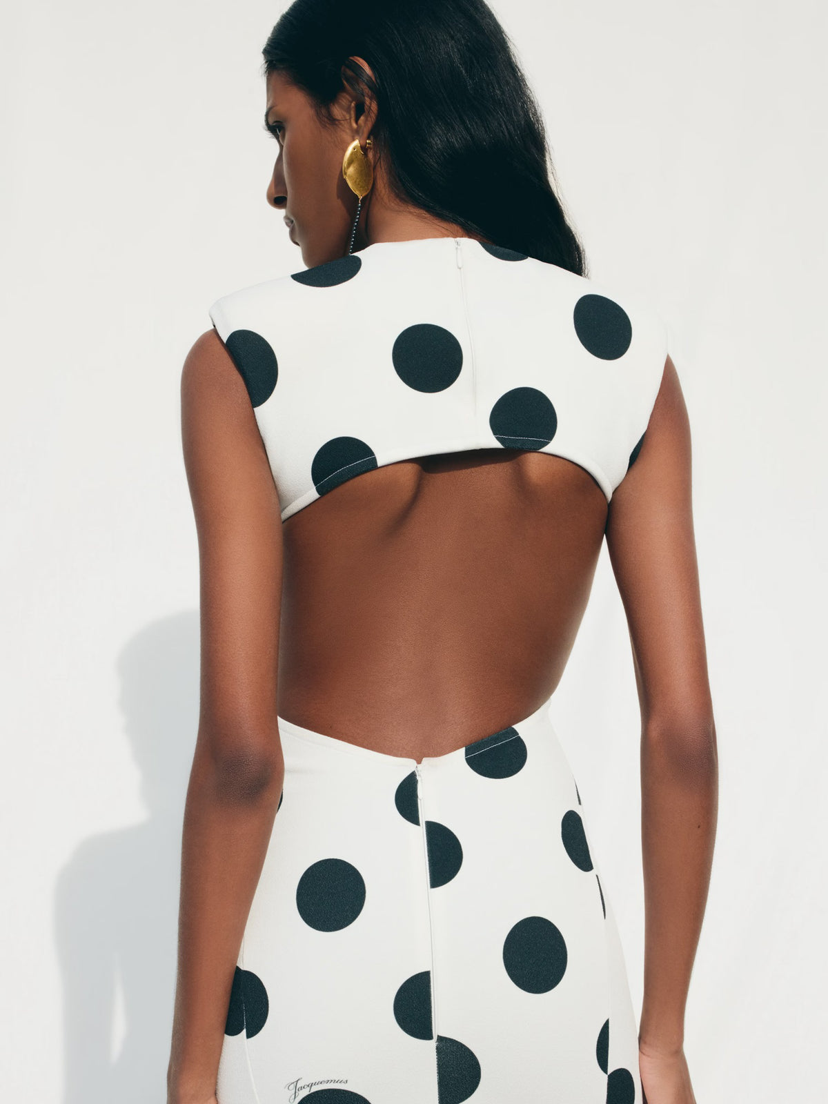 Abito La Robe Palmier Pois Jacquemus