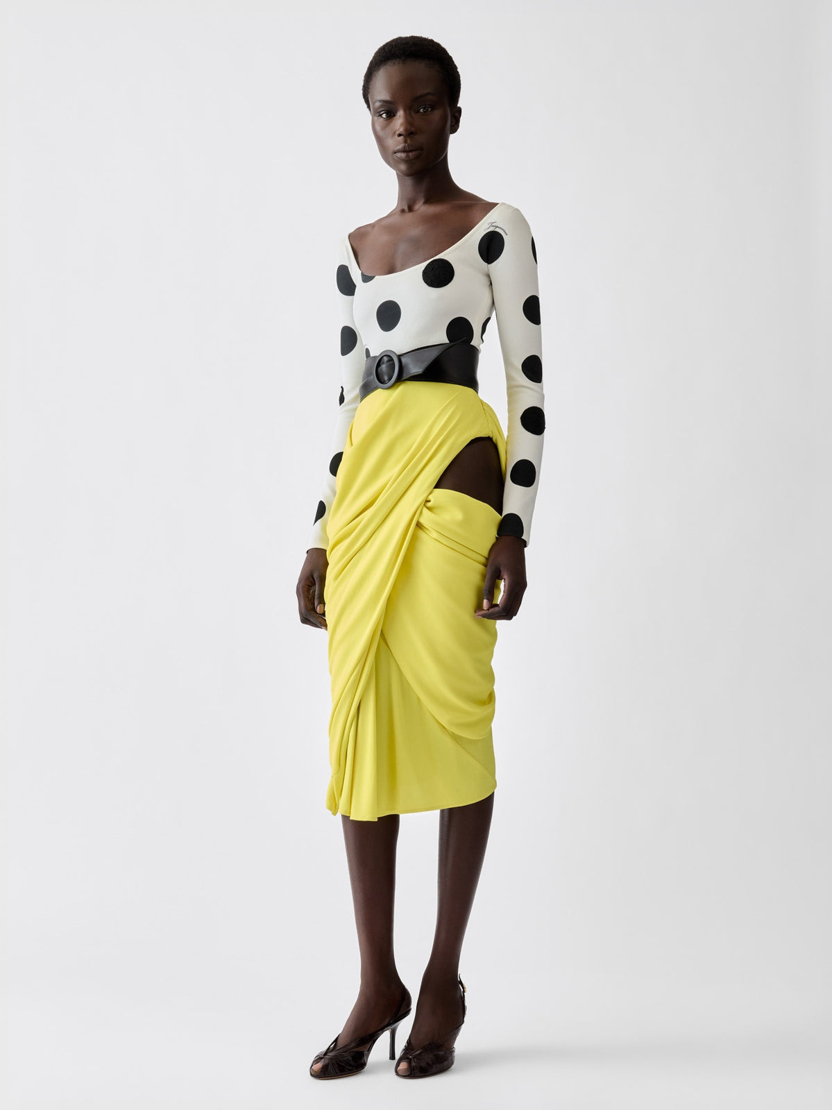 Abito La Robe Minuit Pois Jacquemus