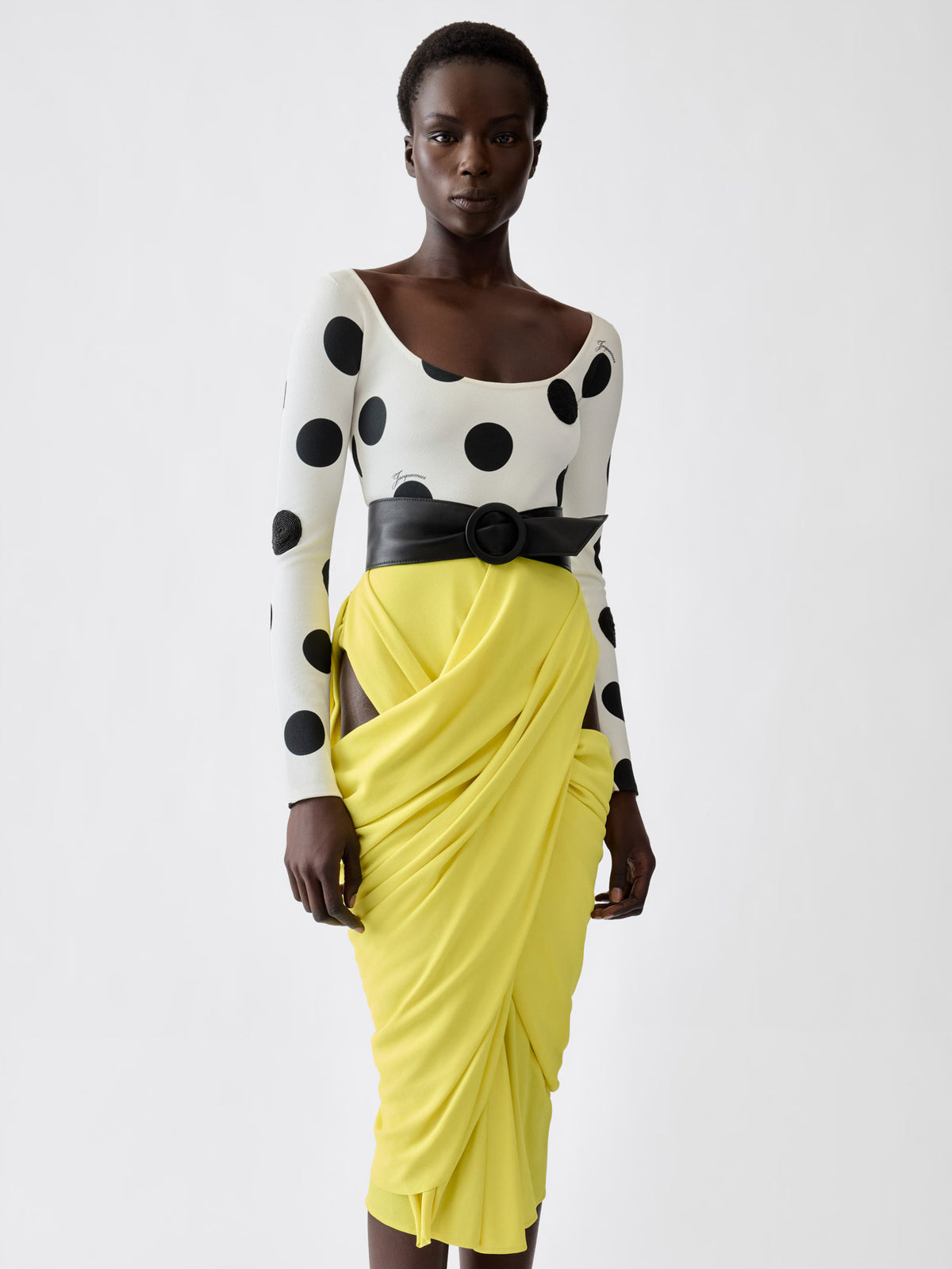 Abito La Robe Minuit Pois Jacquemus