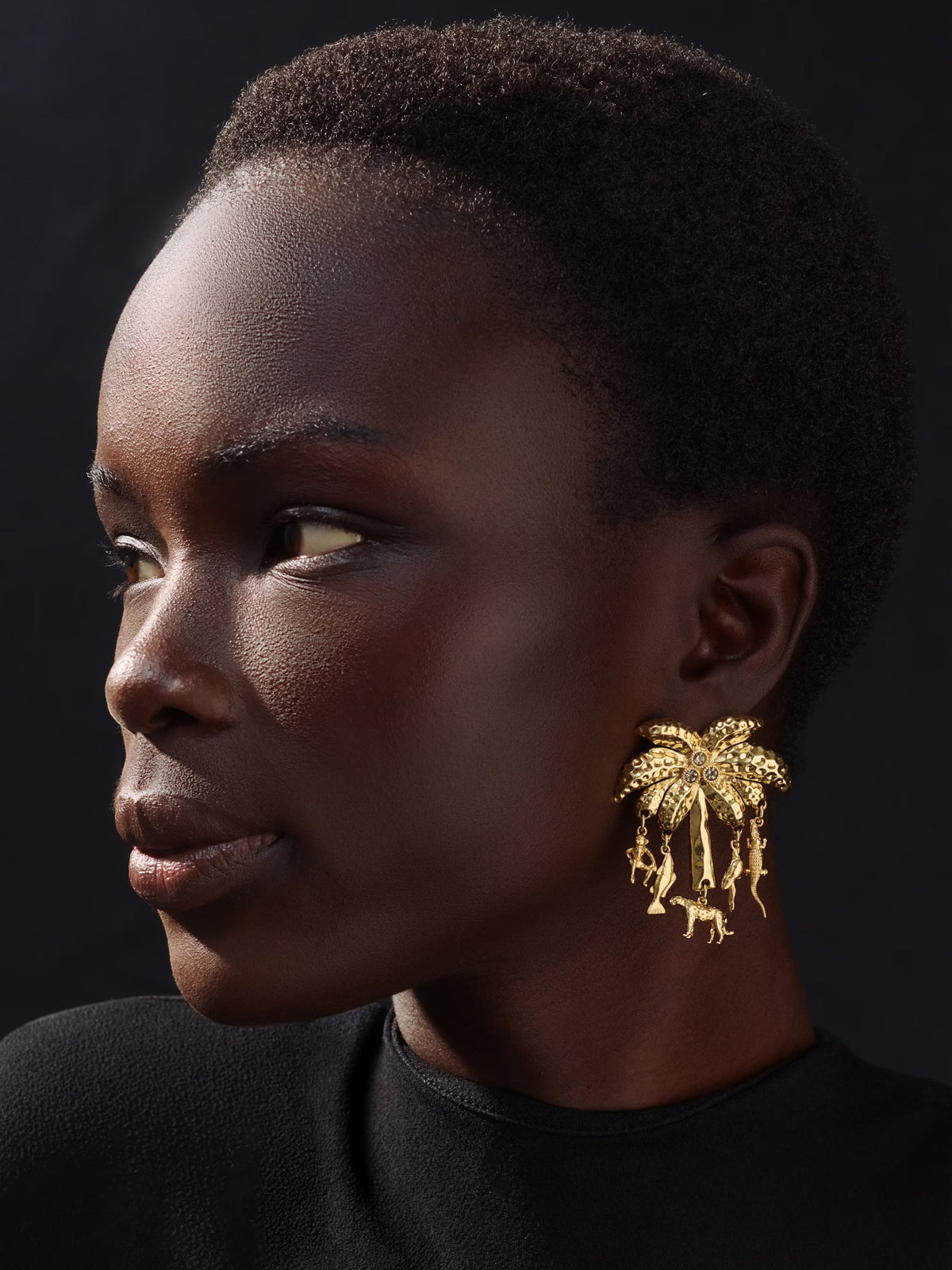 Orecchini Les Boucles Palmier Jacquemus