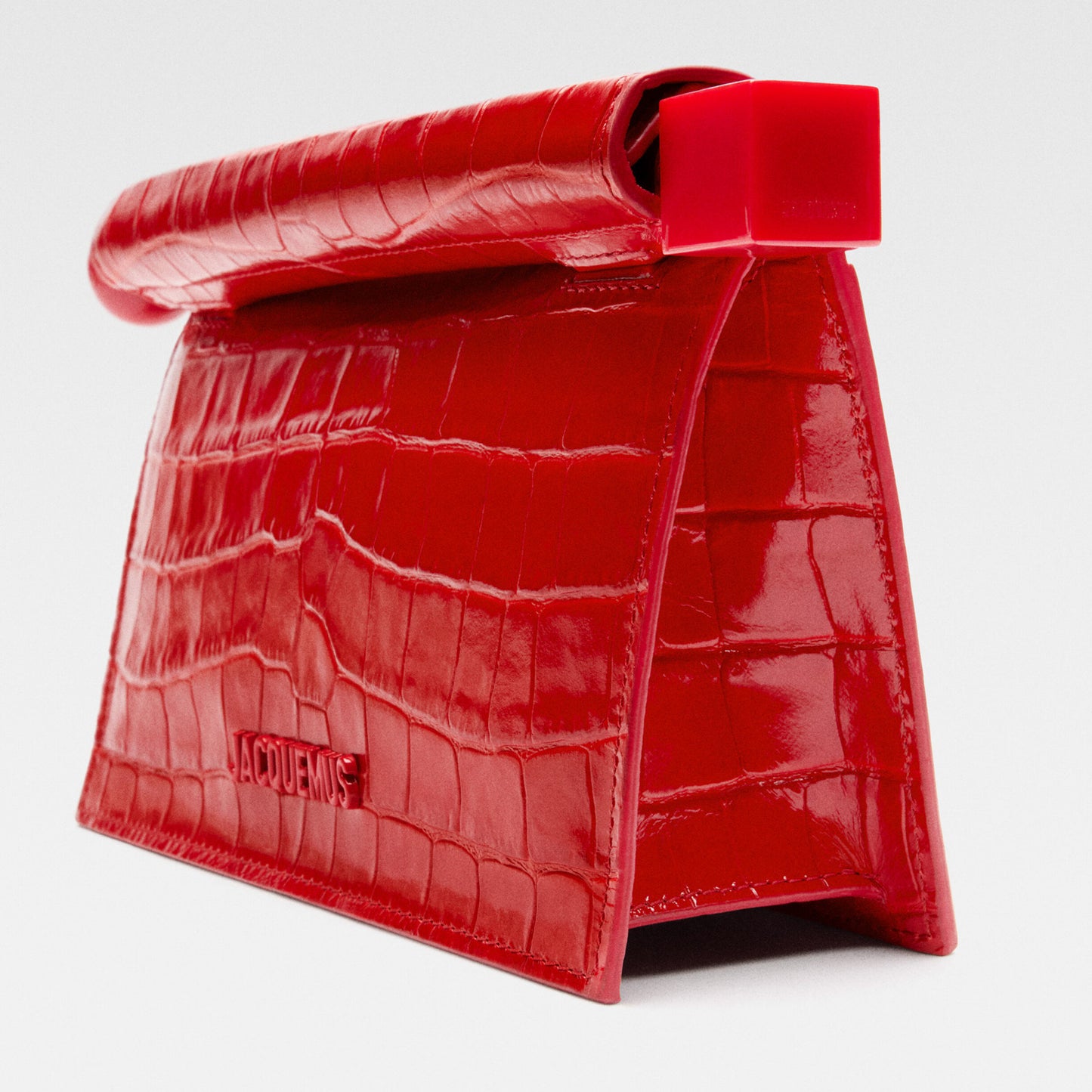 Borsa La Petite Pochette Rond Carre Jacquemus