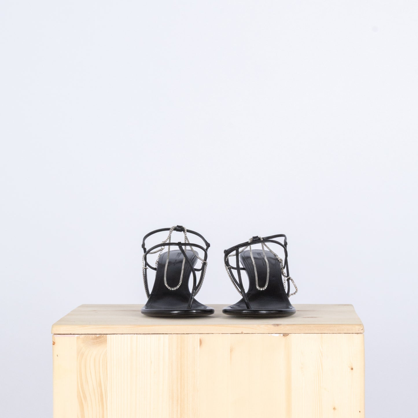 Sandalo Con Cristalli Donna Khaite Ny